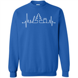 Heartbeat Christmas Tree T-shirt Funny Xmas Costume