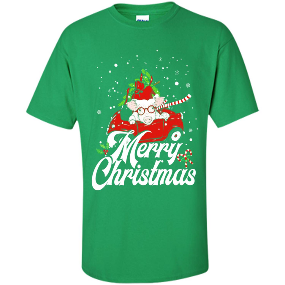 Merry Christmas Pig s - Shirt