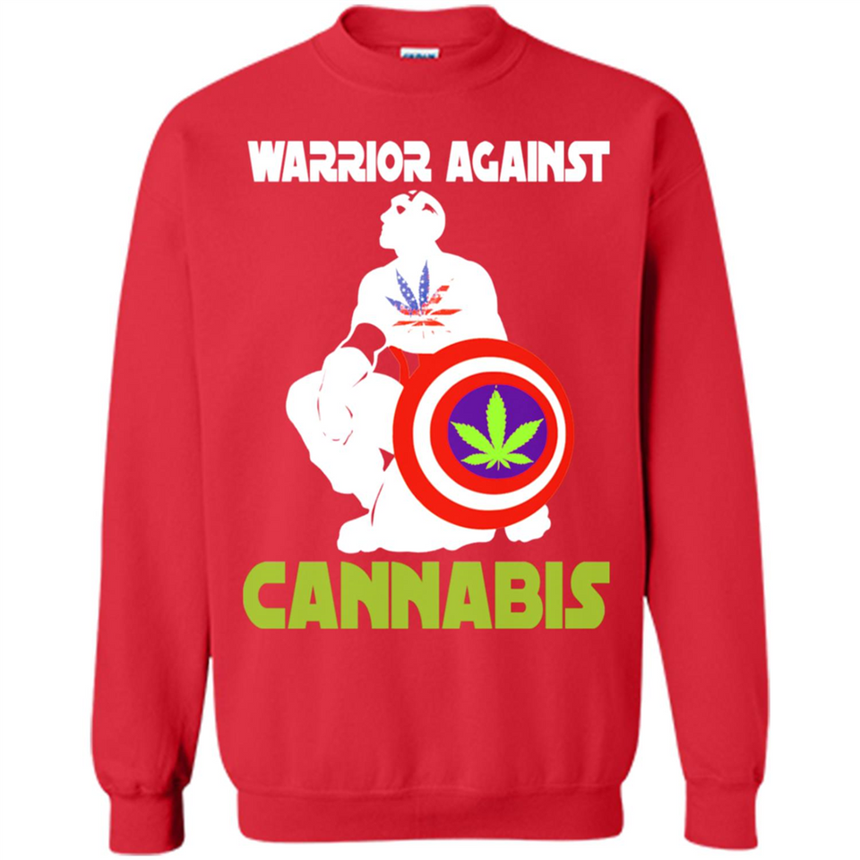 warrior against cannabis - Sweatshirt