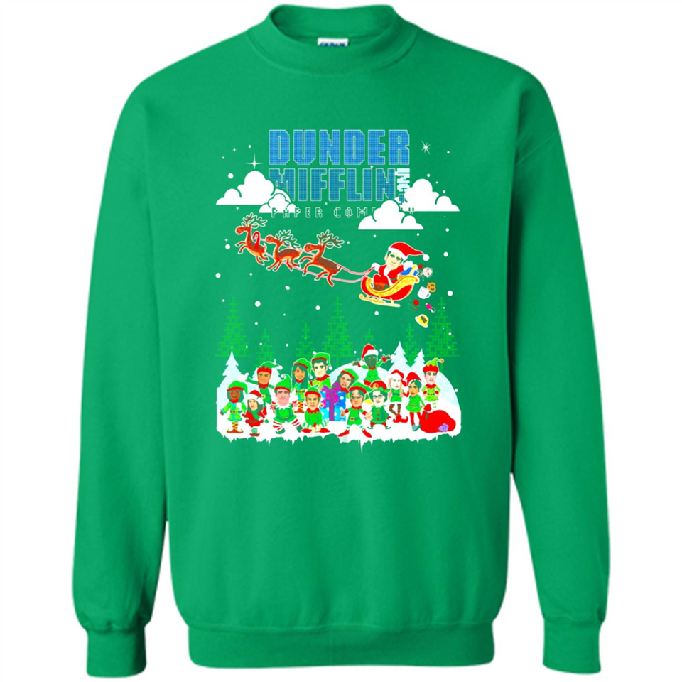 NBC The Office Dunder Mifflin Ugly Christmas Sweater PINGPONG