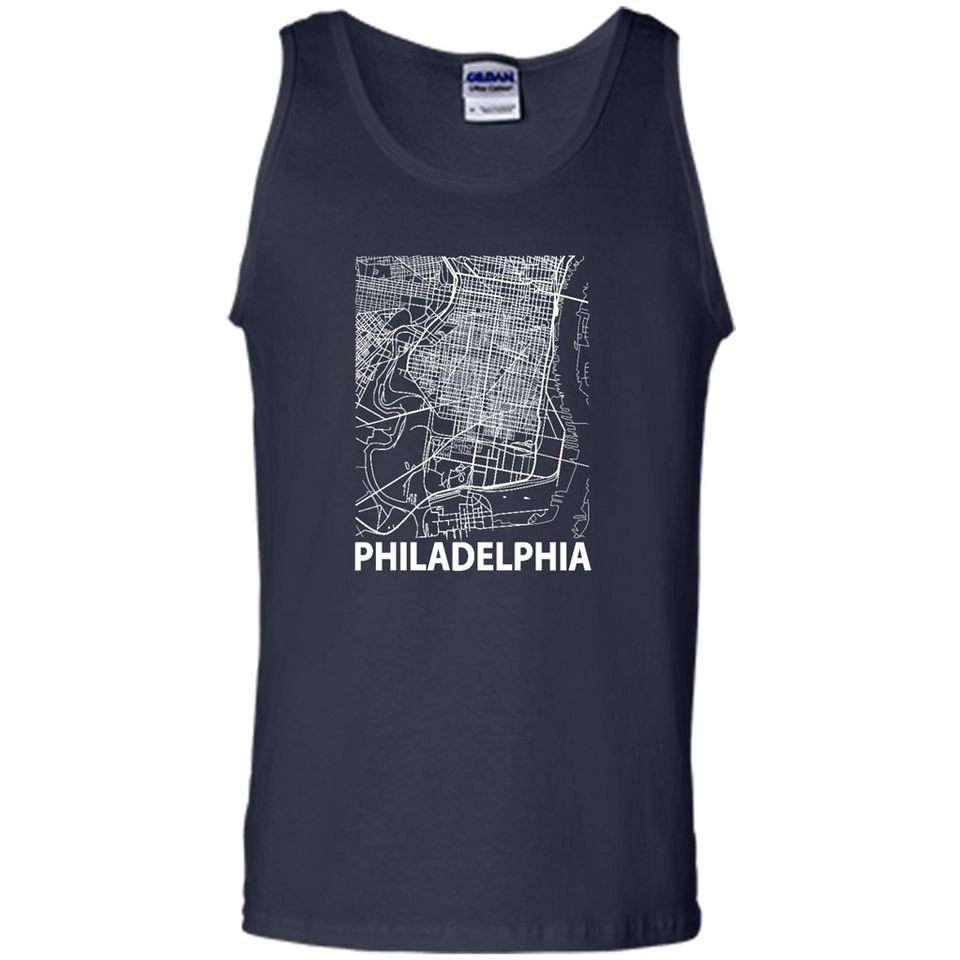 Philadelphia Pennsylvania City Map Souvenir