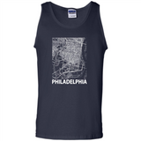 Philadelphia Pennsylvania City Map Souvenir