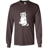 annoyed kitty touchy kitty grouchy ball of fur noody kitty PING PONG