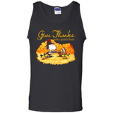 Snoopy Thanksgiving Give Thanks With A Grateful Heart - Tank Top