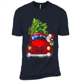 Vintage Santa red Truck Christmas Tree PINGPONG