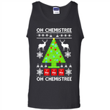 Oh Chemistree, Oh Chemistree Christmas Ugly Sweater - Tank Top