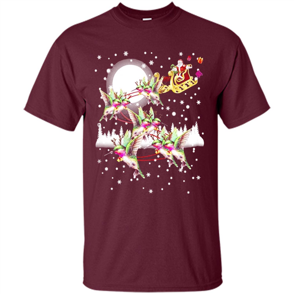 Hummingbird Santa Sleigh - Shirt