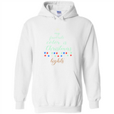 My Favorite Color is Christmas Lights Xmas Sporty T-Shirt - Hoodie