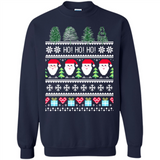Ugly Merry Christmas Tree Santa Snowflakes