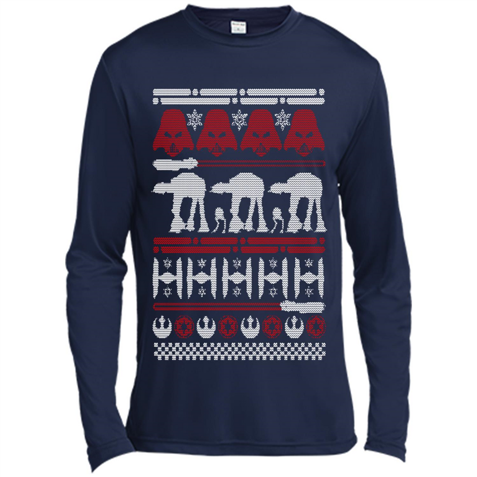 Star Wars - Christmas on Hoth - Canvas Long Sleeve T-Shirt