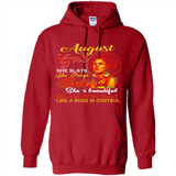 August Girl She Slays She Prays Beautiful Birthday PINGPONG