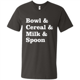 Tasty Cereal Recipe Bowl Milk Spoon