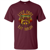 Live fast eat trash bear vintage camping PINGPONG