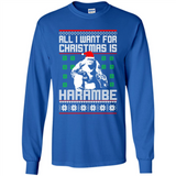All I want for Christmas is Harambe ugly PINGPONG
