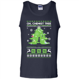 Oh Chemist Tree Ugly Christmas Sweater - Tank Top