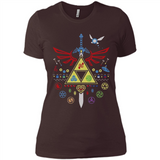 Song of Christmas Time the Legend of Zelda Ugly Sweater Perfect Christmas - Ladies' Boyfriend T-Shirt