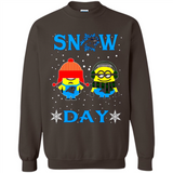 Snow Day Shirt For Carolina Panthers Vs Minion Fans pingpong