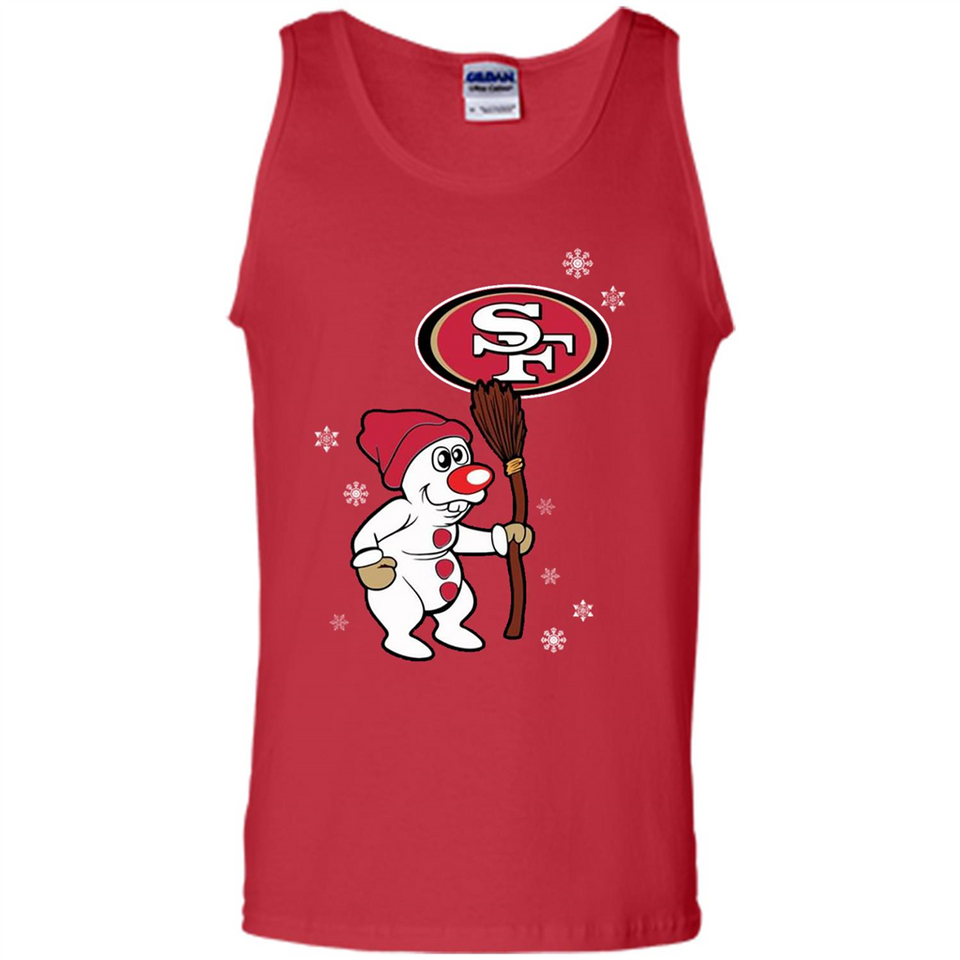San Francisco 49ers Snowman