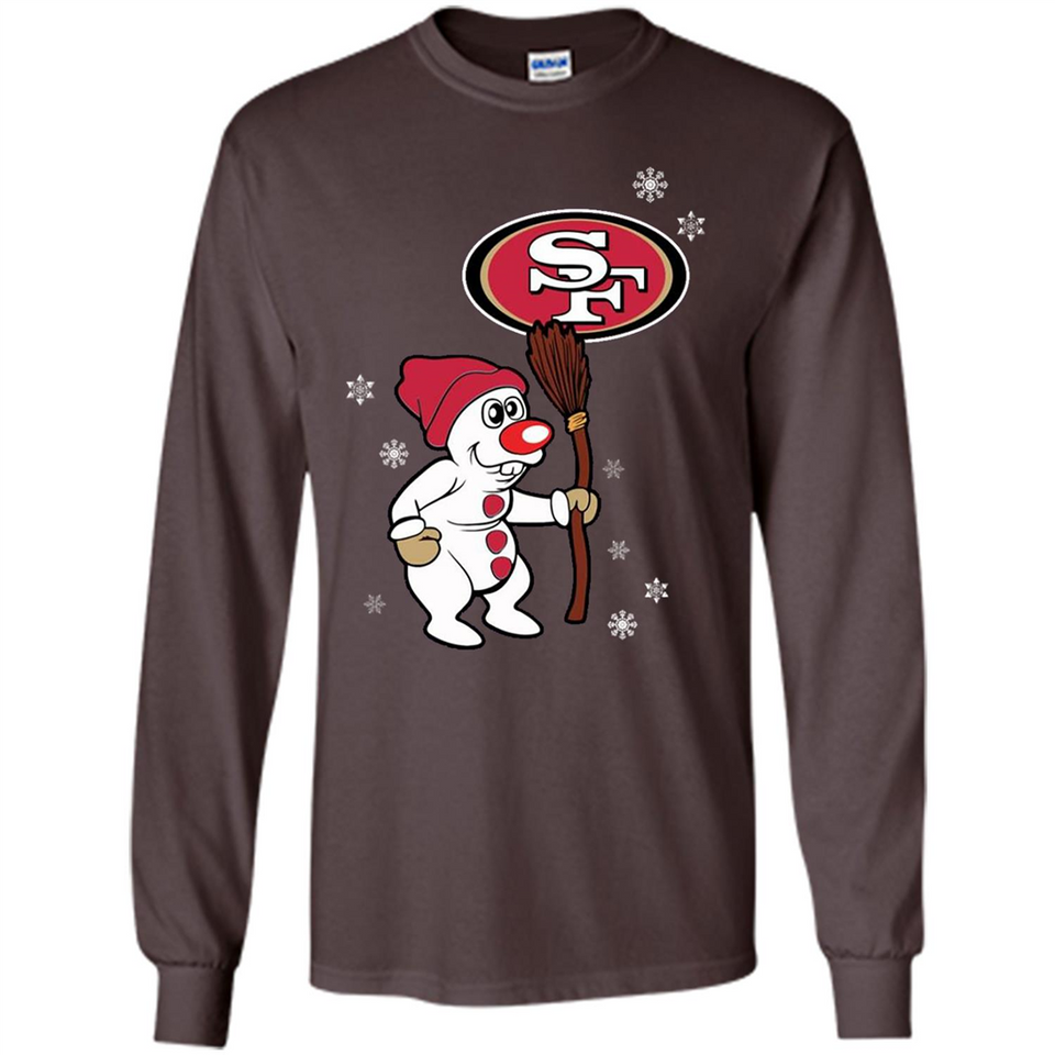 San Francisco 49ers Snowman