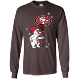 San Francisco 49ers Snowman
