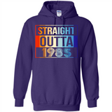 Retro Straight Outta 1985 33 Years Old - Hoodie