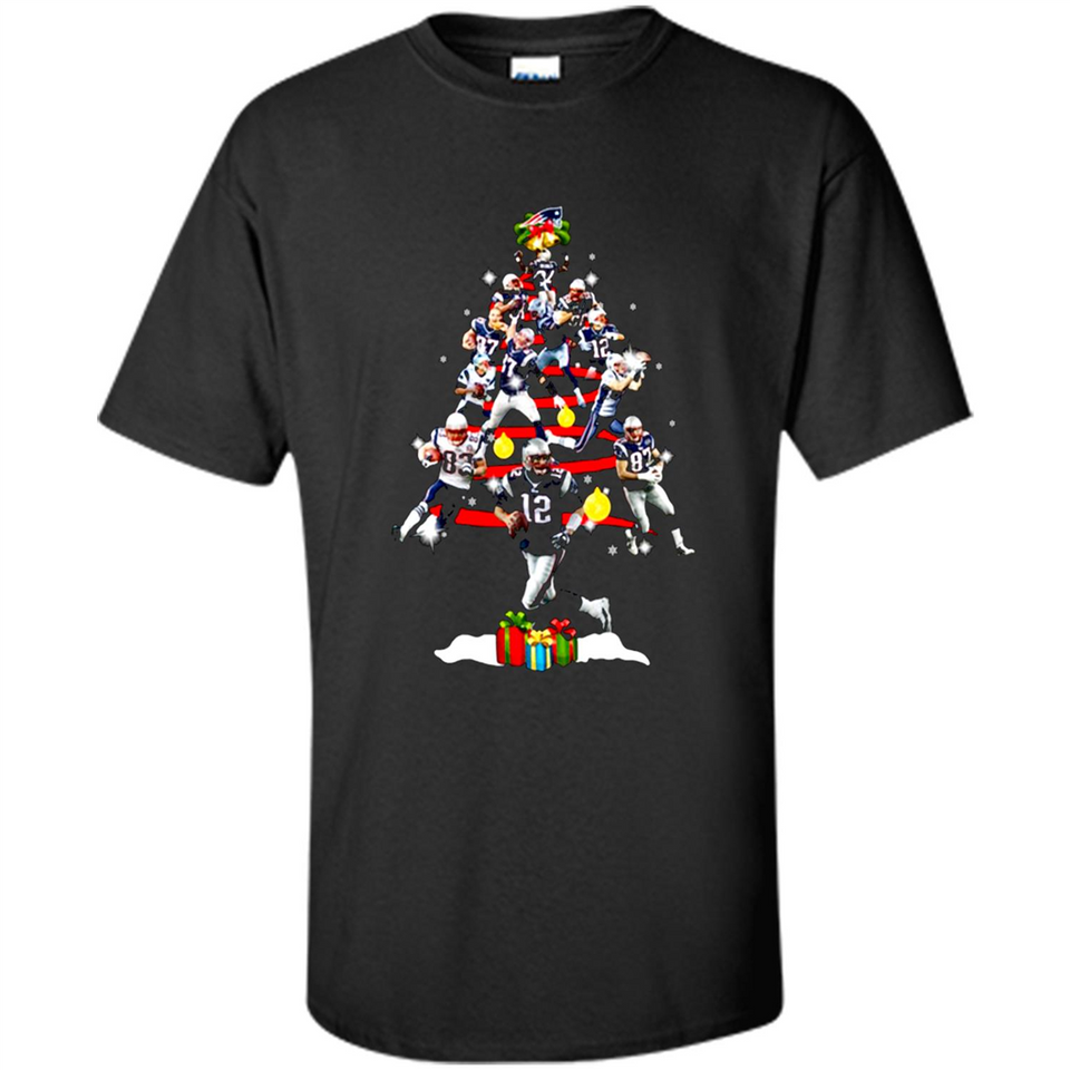 NEW ENGLAND PATRIOTS PLAYERS CHRISTMAS TREE PINGPONG