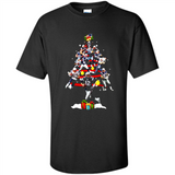 NEW ENGLAND PATRIOTS PLAYERS CHRISTMAS TREE PINGPONG