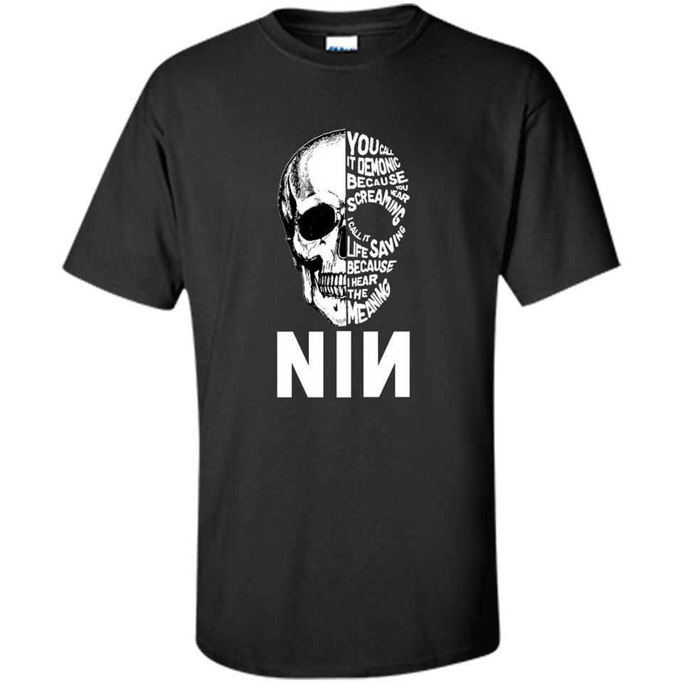you call it demonic because you hear the screaming NIN