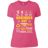 November Guy Multitasking - Ladies' Boyfriend T-Shirt