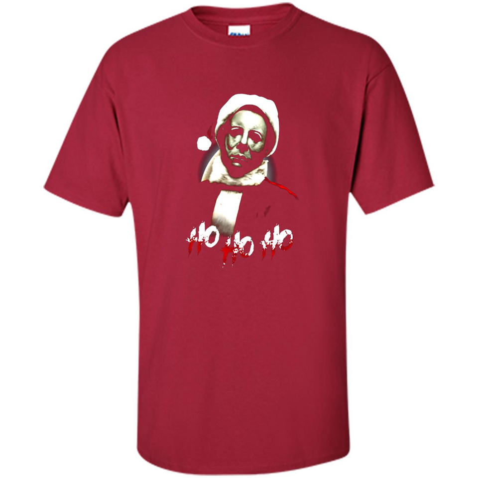 Santa Michael Myers Ho Ho Ho Merry Christmas Sweatshirt - Shirt
