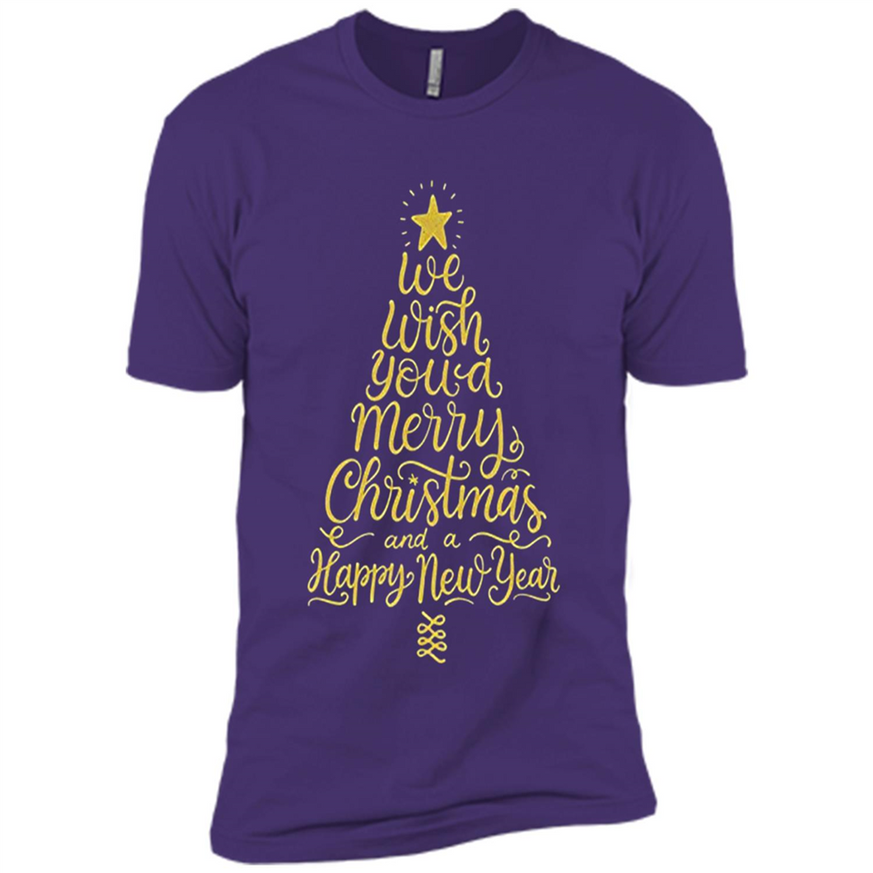 Christmas Tree T-Shirt Funny Mery Christmas Gift Idea - Premium Short Sleeve T-Shirt