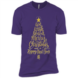 Christmas Tree T-Shirt Funny Mery Christmas Gift Idea - Premium Short Sleeve T-Shirt