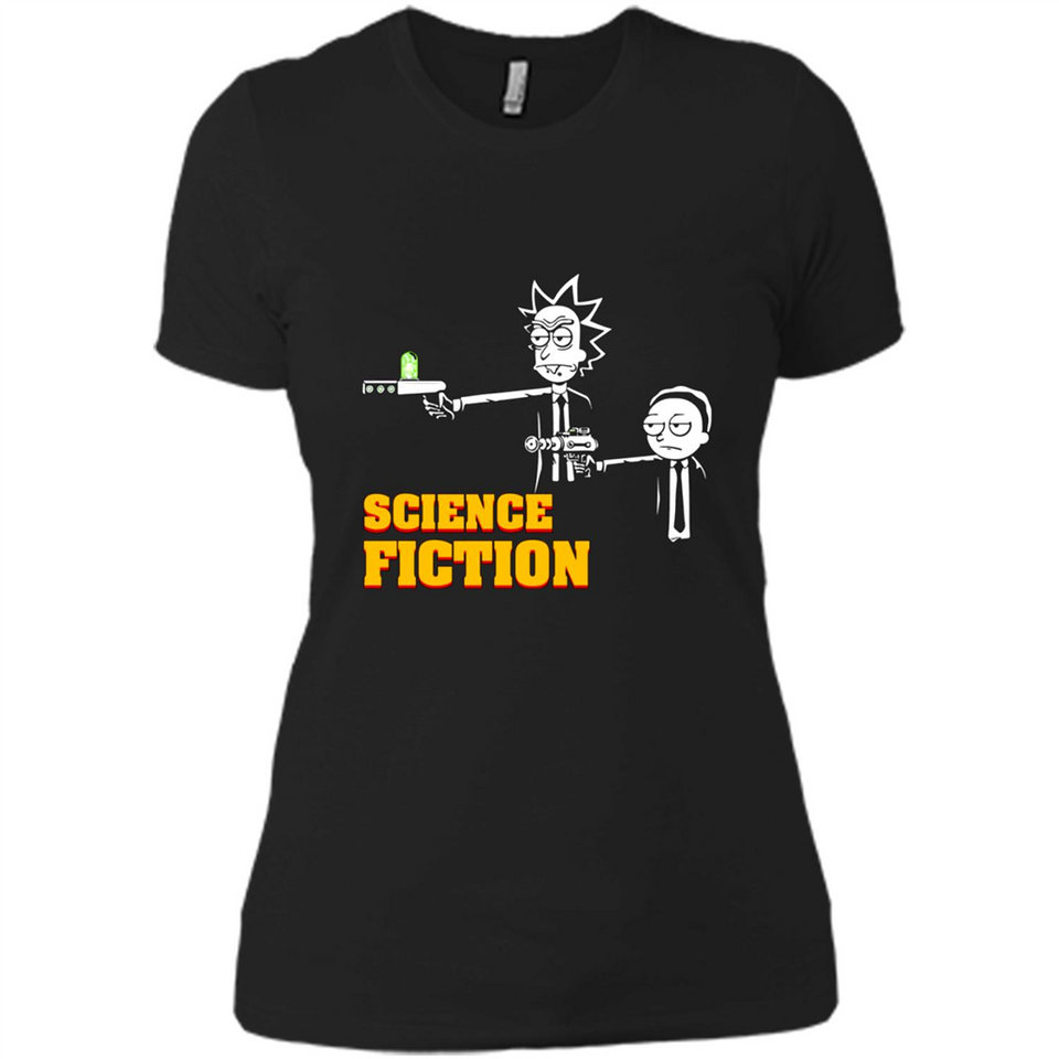 Science Fiction Rick and Morty Pulp Fiction