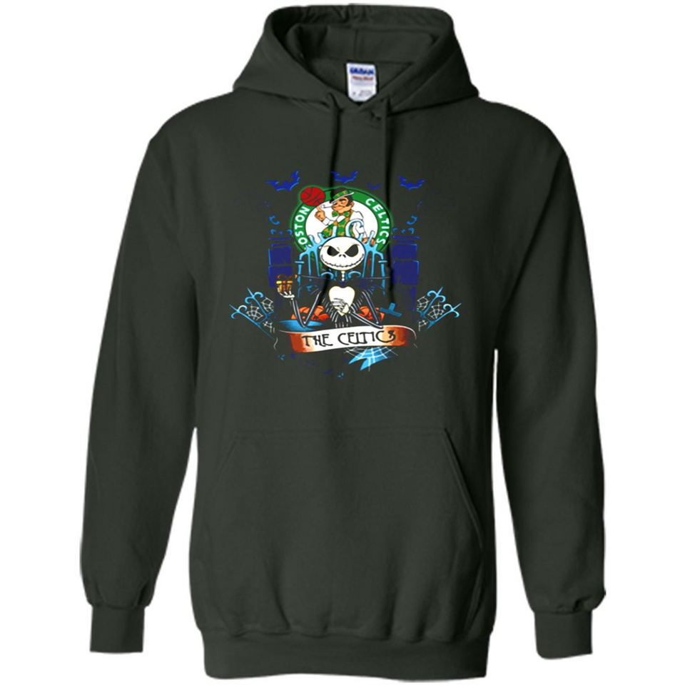 Boston Celtics Halloween The Nightmare Before Christmas - Hoodie