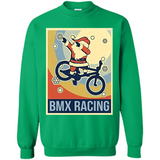 bmx racing dabbing Santa Christmas