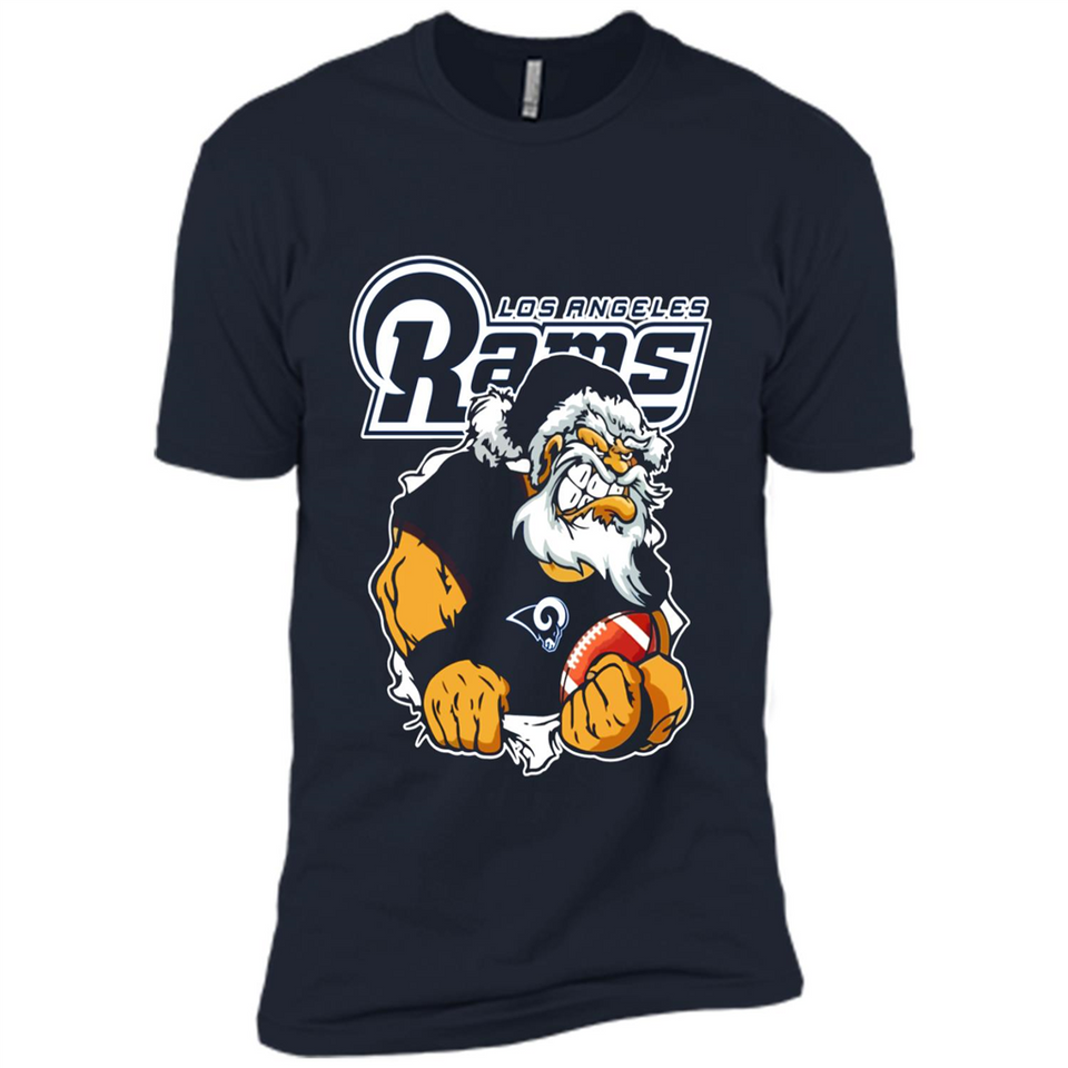 Grumpy Santa Claus Los Angeles Rams Football Team PINGPONG