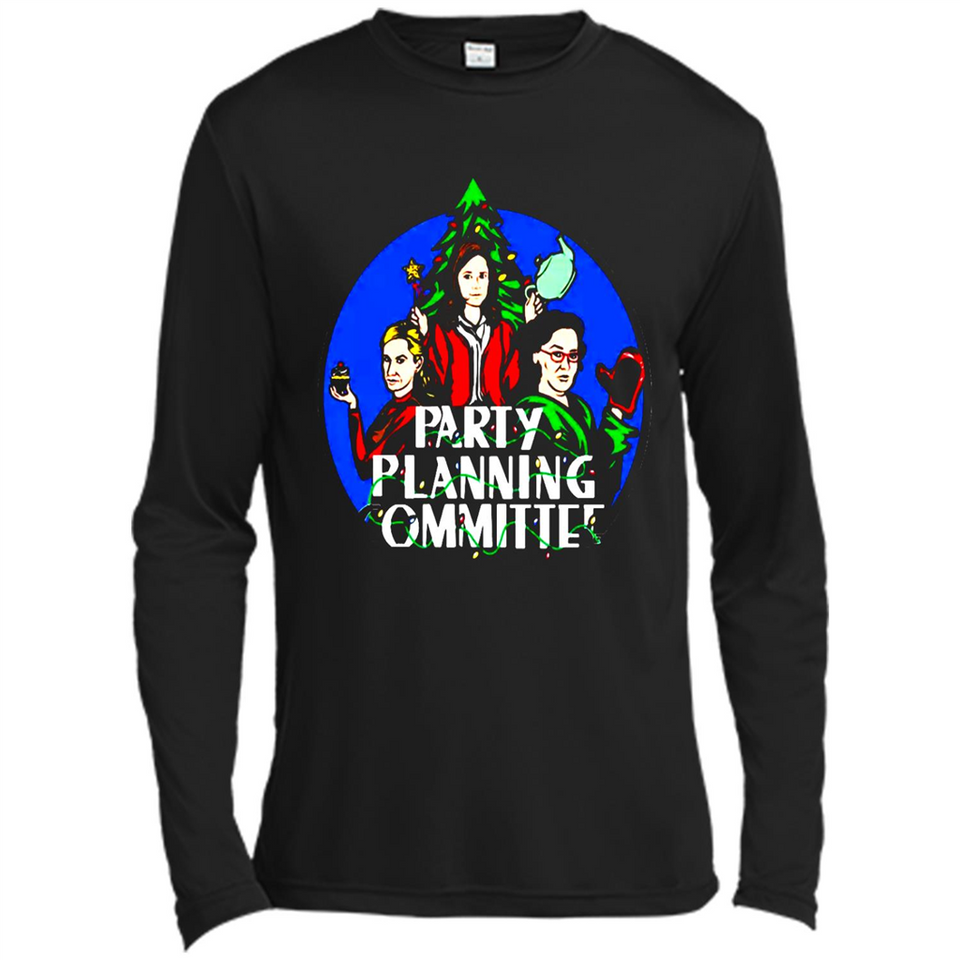 Christmas Party Planning Committee Sweatshirt - Canvas Long Sleeve T-Shirt
