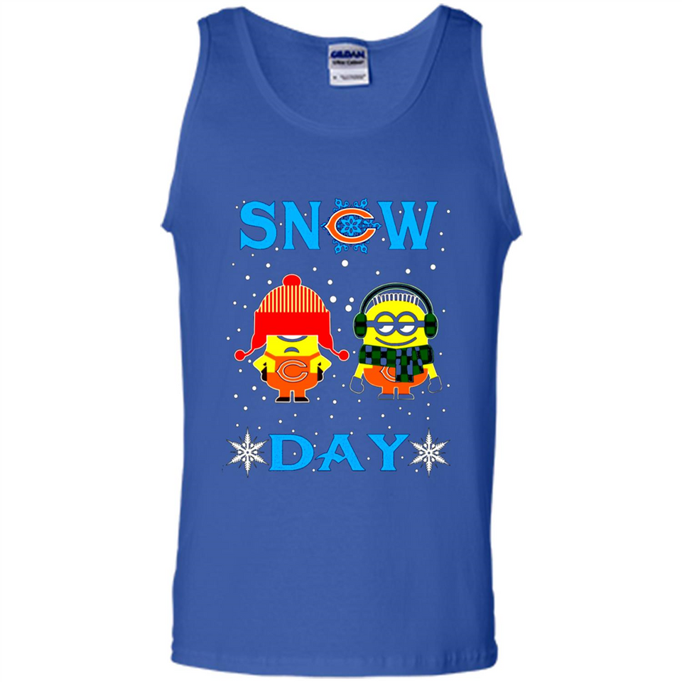 Snow Day Shirt For Chicago Bears Vs Minion Fans pingpong