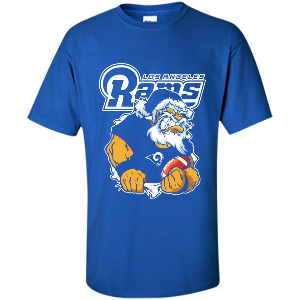 Grumpy Santa Claus Los Angeles Rams Football Team PINGPONG