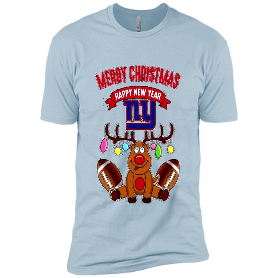 New York Giants NFL Reindeer Funny Merry Christmas And Happy New Year