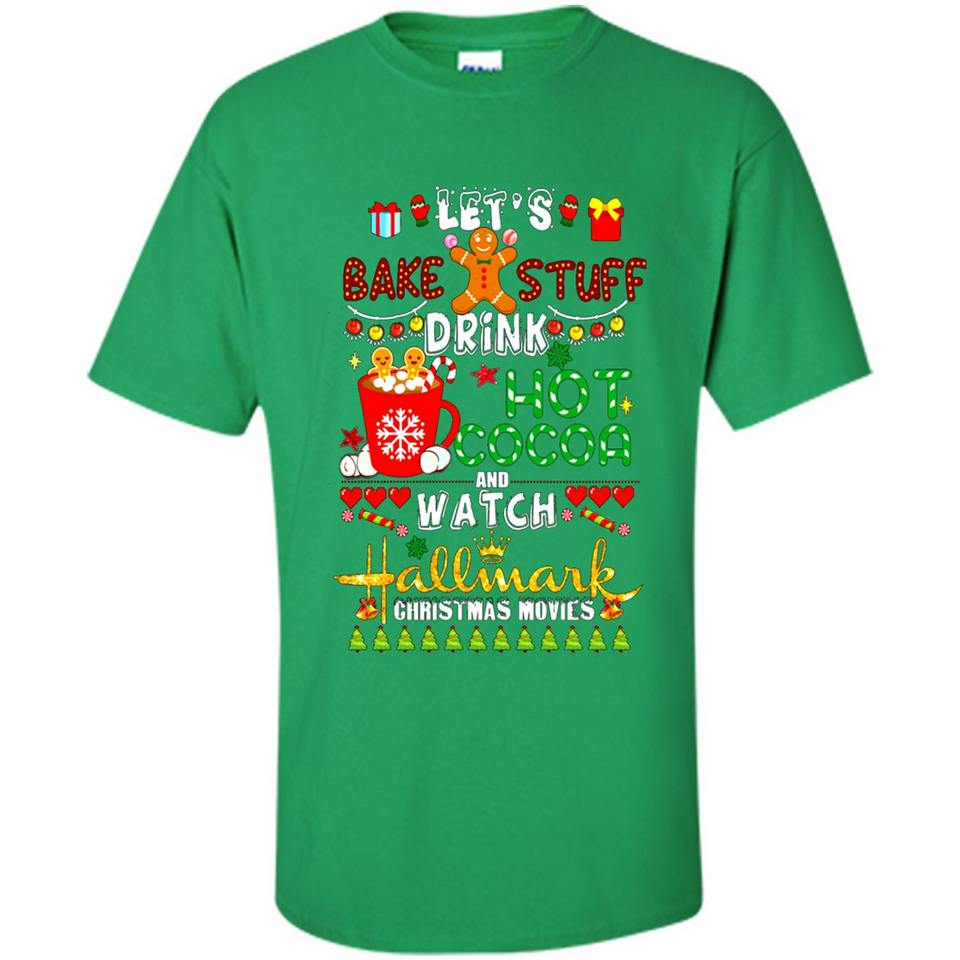 Let's Bake Stuff Drink Hot Cocoa Hallmark-Christmas Movies Sweatshirt PINGPONG
