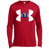 Indiana Pacers Under Armour Logo - Canvas Long Sleeve T-Shirt