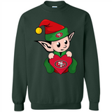 San Francisco 49ers ELF Elves Grinch Santa Claus
