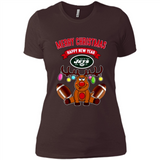 New York Jets NFL Reindeer Funny Merry Christmas And Happy New Year