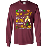 Let’s Bake Stuff Drink And Watch Hallmark Christmas Movies Sweatshirt PINGPONG