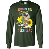 November Girls Sunflower - Long Sleeve T-Shirt