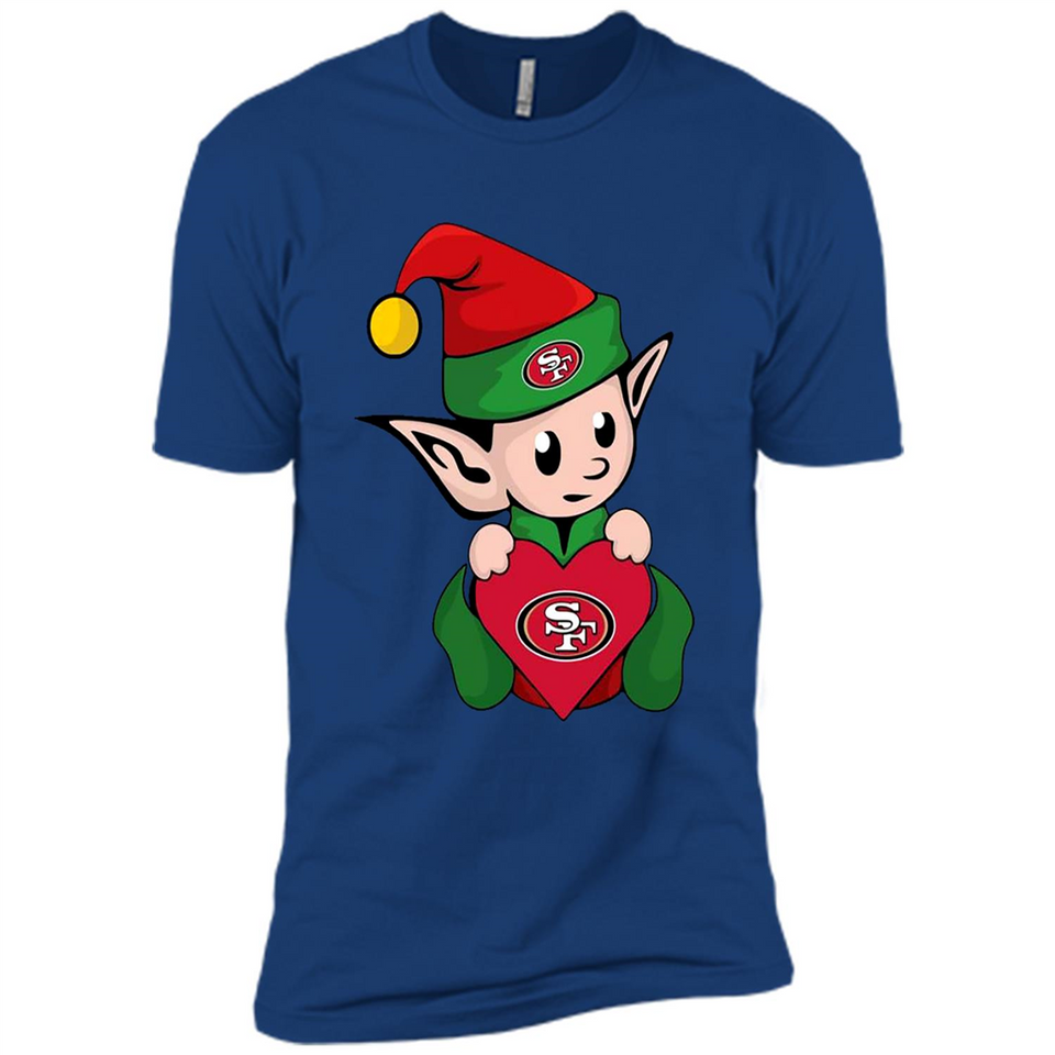 San Francisco 49ers ELF Elves Grinch Santa Claus