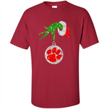 Amazing tee Clemson Tigers Glitter Grinch Monogram Ornament Christmas Gift - Sao chép - Shirt