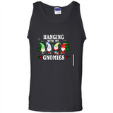 Christmas Garden Gnome Hanging With My Gnomies - Tank Top