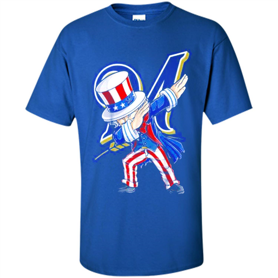 MLB MILWAUKEE BREWERS UNCLE SAM DABBING INDEPENDENCE DAY